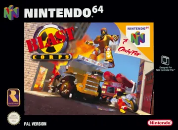 Blast Corps (Europe) (En,De) box cover front